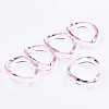 Transparent Acrylic Finger Rings RJEW-T010-01C-2