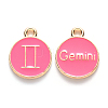 Alloy Enamel Pendants ENAM-S124-01B-03I-1
