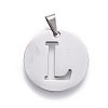 Non-Tarnish 201 Stainless Steel Pendants STAS-L221-33L-1
