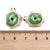 Handmade Bright Glazed Porcelain Beads PORC-CJC0009-03E-3