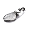 Natural Quartz Crystal Pendants G-K338-42AS-10-2