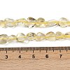 Natural Lemon Quartz(Heated) Beads Strands G-Q060-D07-5