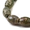 Tibetan Style dZi Beads Strands G-S389-A07-4