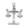 Non-Tarnish 304 Stainless Steel Pendants STAS-D165-14P-09-2