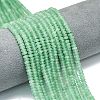 Natural Green Aventurine Beads Strands G-P575-A02-4x2mm-04-1