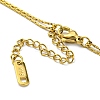 304 Stainless Steel Boston Link Chains Double Layer Necklaces LS-BJEW-K257-04G-4
