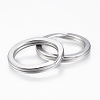 Tarnish Resistant 304 Stainless Steel Split Key Rings LS-STAS-P177-2.6x30mm-P-2