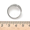 304 Stainless Steel Cubic Zirconia Finger Rings for Women RJEW-F189-04P-5