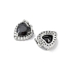 Brass Micro Pave Cubic Zirconia Charms KK-U043-14P-2