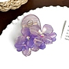 Flower Cellulose Acetate Claw Hair Clips PW-WGCE0CB-06-1