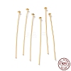 925 Sterling Silver Flat Head Pins STER-M117-03F-G-1