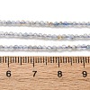 Natural Aquamarine Beads Strands G-RM2025-A46-2mm-B-5