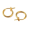 Brass Hoop Earrings X-EC107-1NFG-2