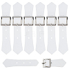 8 Sets PU Leather Sew on Toggle Buckles AJEW-HS0001-54B-1