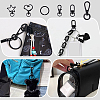 30Pcs 6 Styles Zinc Alloy Swivel Clasps & Split Key Rings FIND-PH0024-77-5