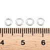 Brass Closed Jump Rings KK-D257-01P-06-3