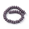 Natural Lava Rock Beads Strands G-F671-01A-15-2