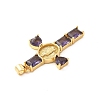 Rack Plating Brass Pendants KK-D087-16G-4