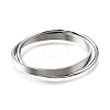 304 Stainless Steel Bangles BJEW-V004-01P-4