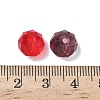 Faceted Rondelle Transparent Glass Beads GLAA-R152-10mm-M1-4