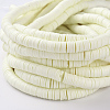 Handmade Polymer Clay Beads X-CLAY-R067-6.0mm-21-4