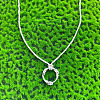Vintage Alloy Viking Dragon Ring Pendant Necklaces for Men WG083D8-01-3