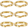 20Pcs 925 Sterling Silver Split Jump Rings STER-BBC0006-56-1