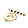Rack Plating Brass Toggle Clasps KK-E034-08LG-2