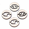 Unfinished Natural Poplar Wood Links Connectors LS-WOOD-S045-139A-03-1