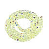 Transparent Glass Beads Strands EGLA-N016-4mm-07-2