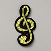 Polyester Clothing Patches PATC-WH0028-022E-1