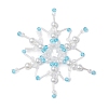 Christmas Theme Glass Big Pendants HJEW-JM02560-1