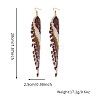 Bohemian Long Tassel Glass Seed Beaded Dangle Earrings for Women LS-IW9172-1-3