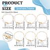 Natural Freshwater Shell Cup Handle Pendant Decorations PALLOY-AB00139-2