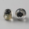Handmade Gold Sand Lampwork Beads LAMP-WH0011-03A-02-2