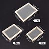 3Pcs 3 Style Wooden Paper Making DIY-FH0004-03-5