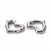 Non-Tarnish 304 Stainless Steel Linking Rings STAS-T052-19B-P-2