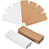 120Pcs 2 Colors Paper Blank Bookmarks AJEW-SP0001-25-1