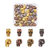 Yilisi 40Pcs 4 Colors Alloy European Beads FIND-YS0001-02-10