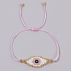 Bohemian Style Handmade Beaded Evil Eye Bracelet for Couples and Friends RR7314-5-1