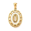 Golden 304 Stainless Steel Pendants STAS-K300-02G-U-1