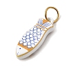 Printing 304 Stainless Steel Pendants LS-STAS-K304-13B-G-2