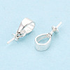 925 Sterling Silver Cup Peg Bails STER-T009-23S-3