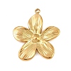 Summer Theme 304 Stainless Steel Pendants STAS-K322-04A-G-1