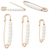 12Pcs 3 Styles Iron Kilt Pins JEWB-SC0001-90-7