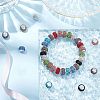 60pcs 10 colors 304 Stainless Steel European Beads FIND-DC0001-26-5