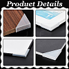 50Pcs 5 Styles Plastic Triangle Corner Protector FIND-NB0005-47-4