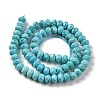Dyed Natural Howlite Beads Strands G-G023-A01-01A-3