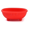 Bathtub Food Grade Silicone Focal Beads SIL-Q030-16C-1