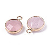 Natural Rose Quartz Pendants G-T131-101G-3